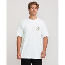 Polo Para Hombre Crayon Wave Blanco Billabong