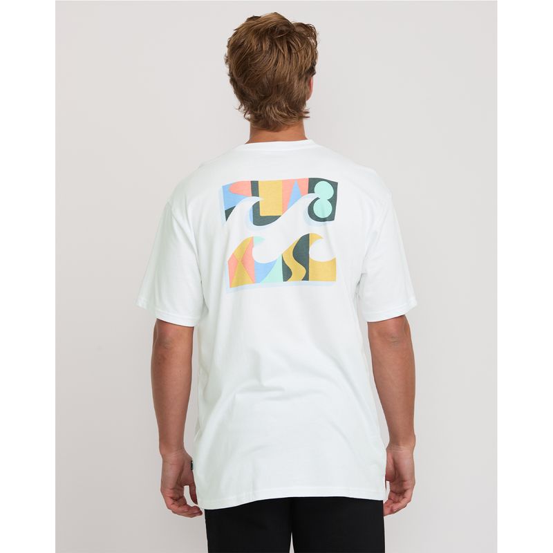 Polo-Para-Hombre-Crayon-Wave-Blanco-Billabong