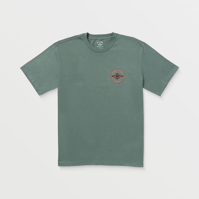 Polo-Para-Hombre-Rotor-Diamond-Verde-Billabong