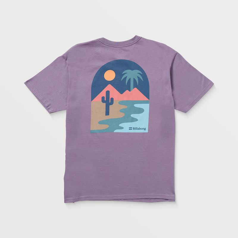 Polo-Para-Hombre-Sun-Down-Morado-Billabong