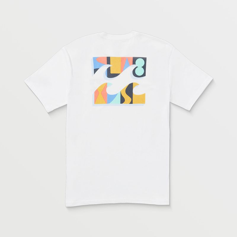 Polo-Para-Hombre-Crayon-Wave-Blanco-Billabong