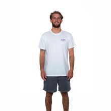 Polo Para Hombre Orbit Arch Blanco Billabong