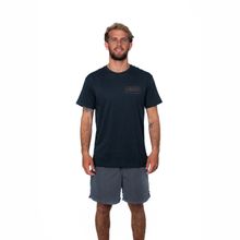 Polo Para Hombre Walled Negro Billabong