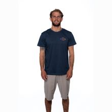 Polo Para Hombre Crayon Wave Azul Billabong