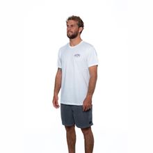 Polo Para Hombre Orbit Arch Blanco Billabong