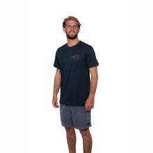 Polo Para Hombre Walled Negro Billabong