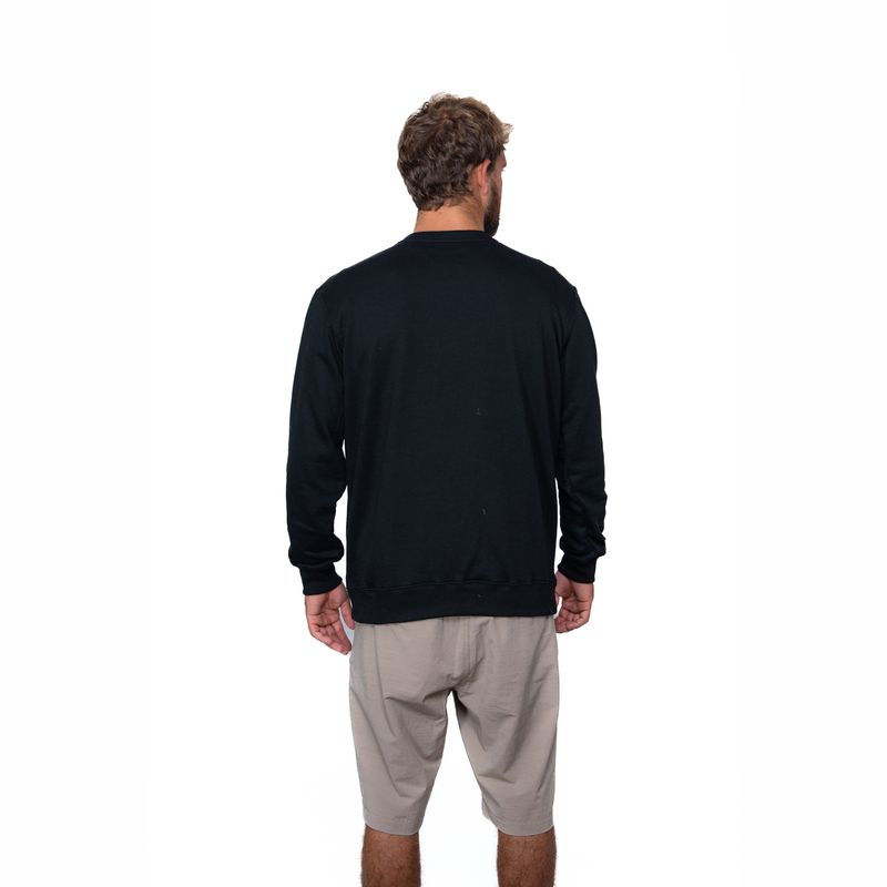 Polera-Para-Hombre-Short-Sands-Crew-Negro-Billabong