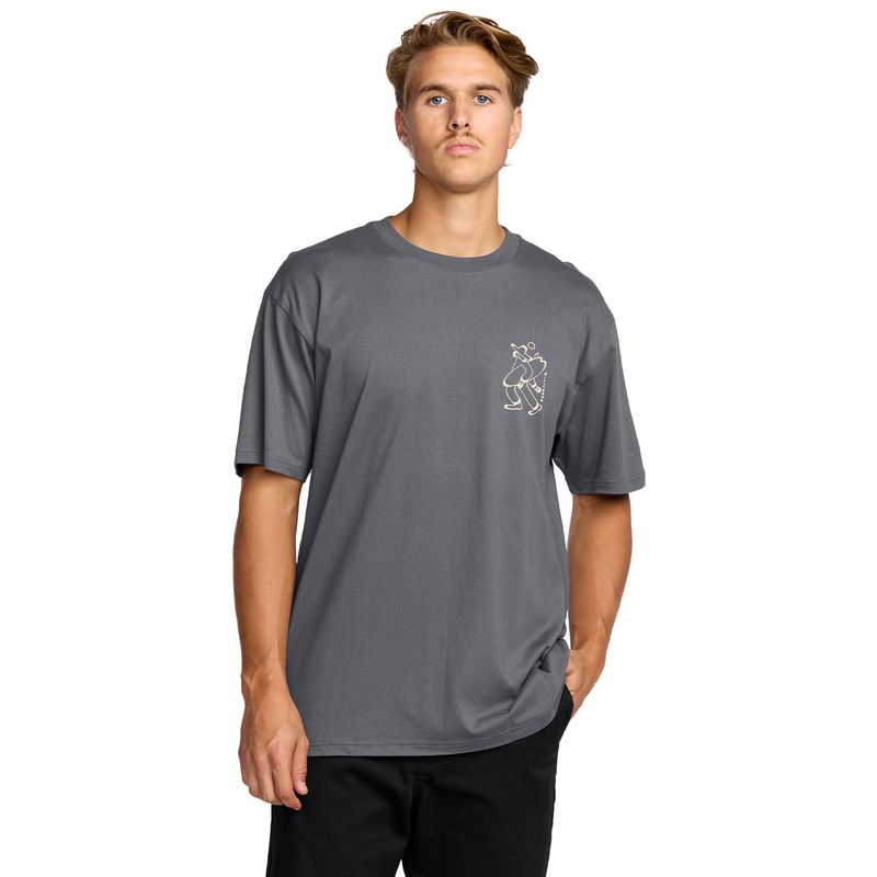 Polo-Para-Hombre-Up-The-Beach-Gris-Billabong