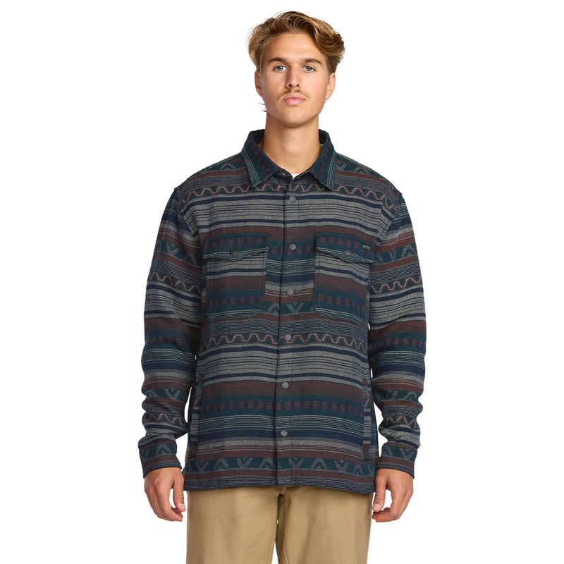 Camisa-Para-Hombre-Manga-Larga-Lodge-Multicolor-Billabong