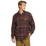 Camisa-Para-Hombre-Manga-Larga-Offshore-Jacquard-Flannel-Brick-Billabong