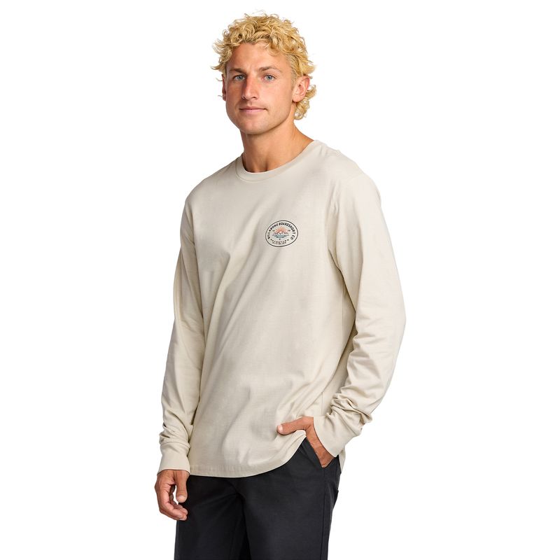 Polo-Para-Hombre-Manga-Larga-Sierra-A-Div-Beige-Billabong