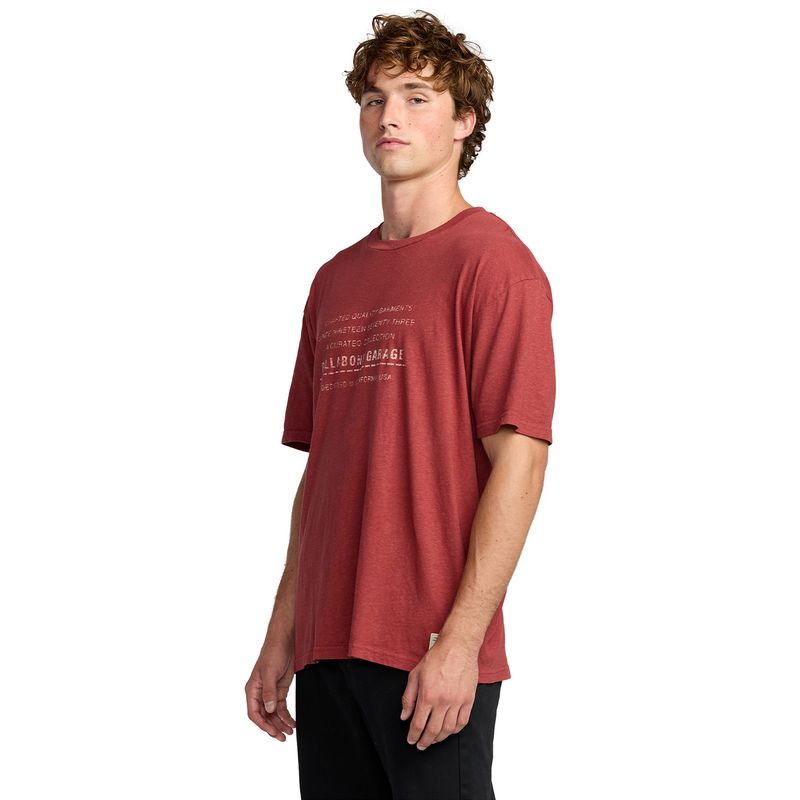 Polo-Para-Hombre-The-Label-Garage-Rojo-Billabong