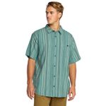 Camisa-Para-Hombre-Manga-Corta-All-Day-Stripe-SS-Verde-Billabong