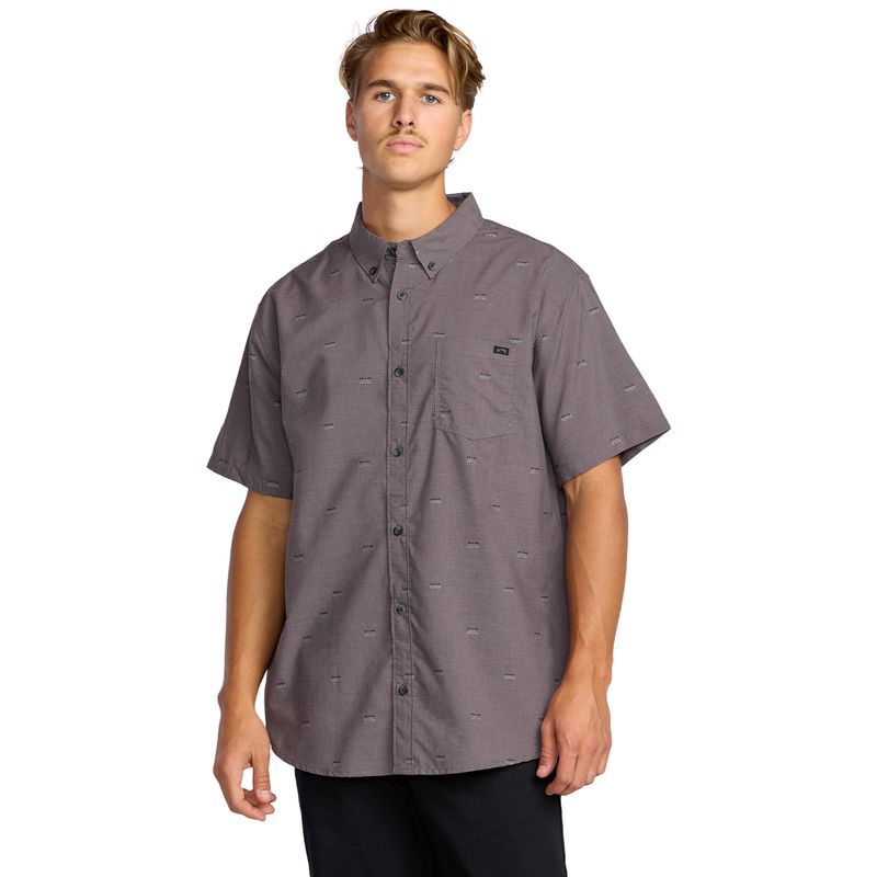 Camisa-Para-Hombre-Manga-Corta-All-Day-Jacquard-SS-Morado-Billabong