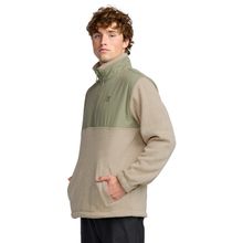 Polera Para Hombre Boundary Blocked Mock Beige Billabong