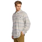 Camisa-Para-Hombre-Manga-Larga-Coastline-Flannel-Beige-Billabong
