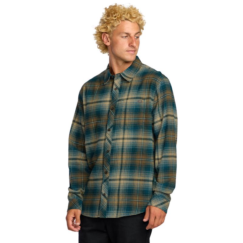 Camisa-Para-Hombre-Manga-Larga-Coastline-Flannel-Otter-Billabong