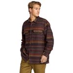 Camisa-Para-Hombre-Manga-Larga-Offshore-Jacquard-Flannel-Brick-Billabong