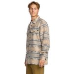 Camisa-Para-Hombre-Manga-Larga-Offshore-Jacquard-Flannel-Beige-Billabong