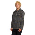 Camisa-Para-Hombre-Manga-Larga-Offshore-Flannel-Azul-Billabong