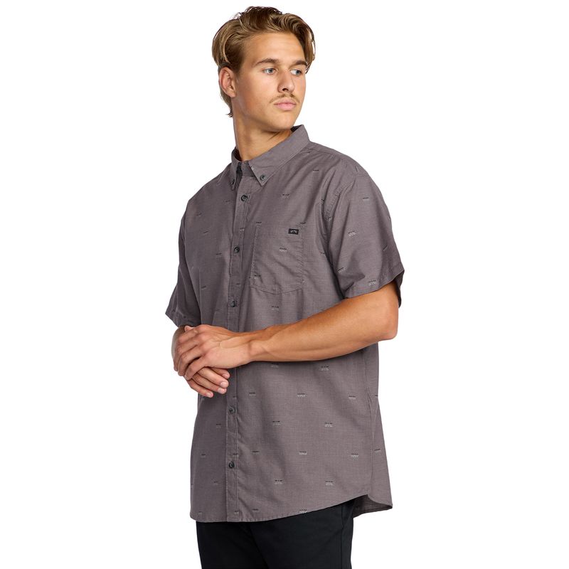 Camisa-Para-Hombre-Manga-Corta-All-Day-Jacquard-SS-Morado-Billabong