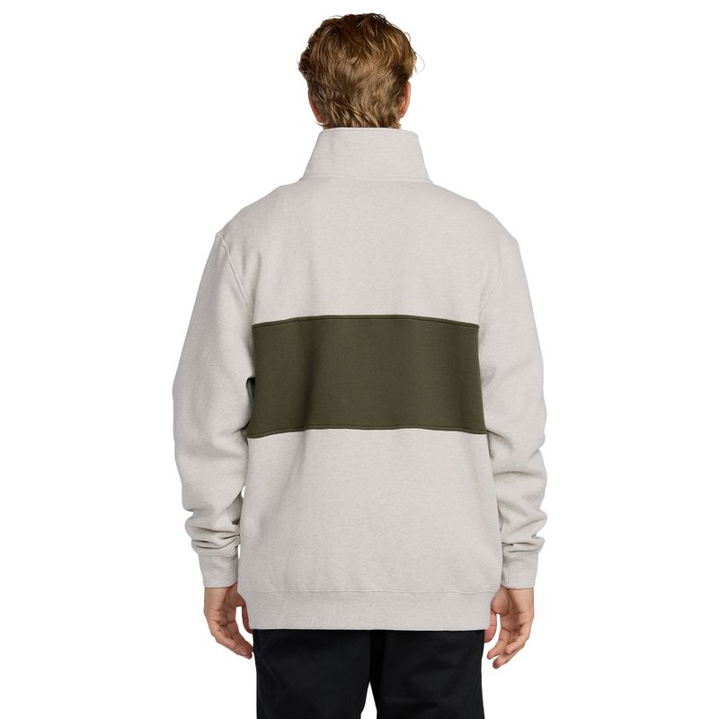 Polera-Para-Hombre-Bad-Dog-3-4-Mock-Beige-Billabong