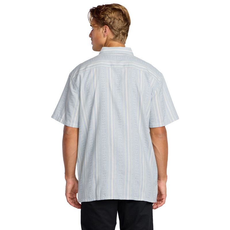 Camisa-Para-Hombre-Manga-Corta-Sunshines-Garage-SS-Azul-Billabong