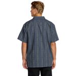 Camisa-Para-Hombre-Manga-Corta-Sundays-Jacquard-SS-Azul-Billabong