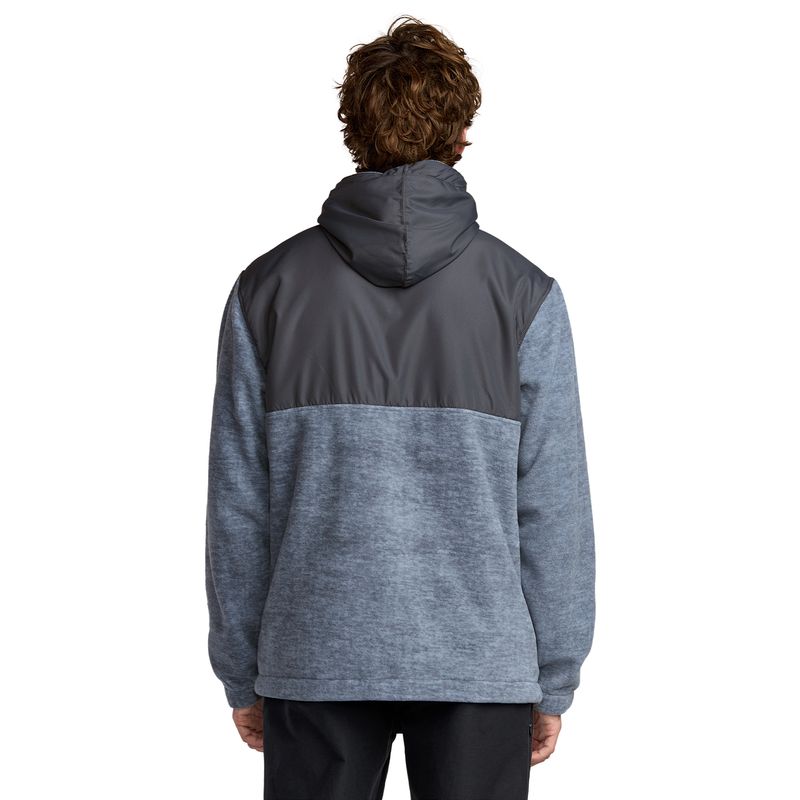 Polera-Para-Hombre-Boundary-Lite-Zip-Azul-Billabong