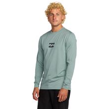 Lycra Para Hombre Manga Larga All Day Wave LF Celeste Billabong