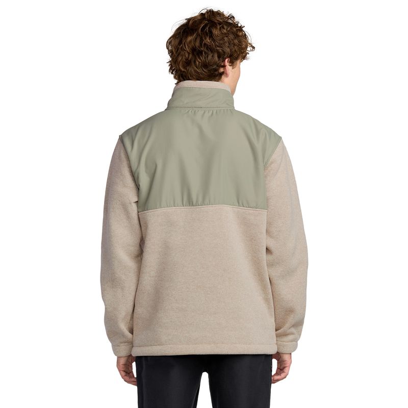 Polera-Para-Hombre-Boundary-Blocked-Mock-Beige-Billabong