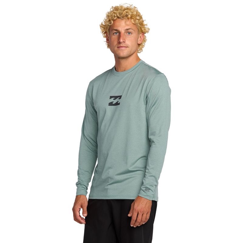 Lycra-Para-Hombre-Manga-Larga-All-Day-Wave-LF-Celeste-Billabong