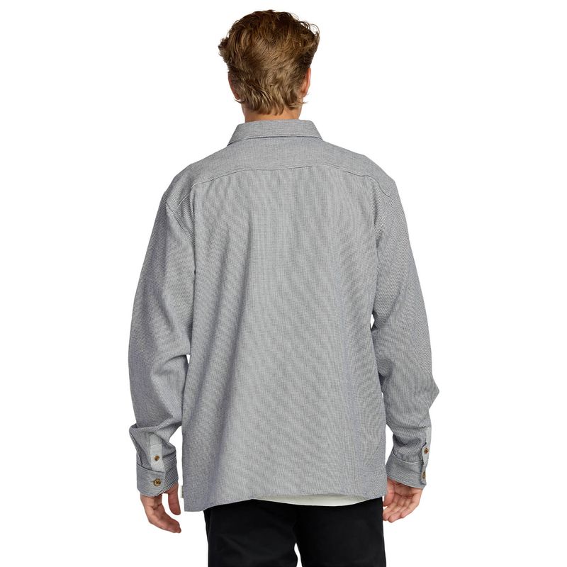Camisa-Para-Hombre-Manga-Larga-Austin-Garage-Ls-Azul-Billabong