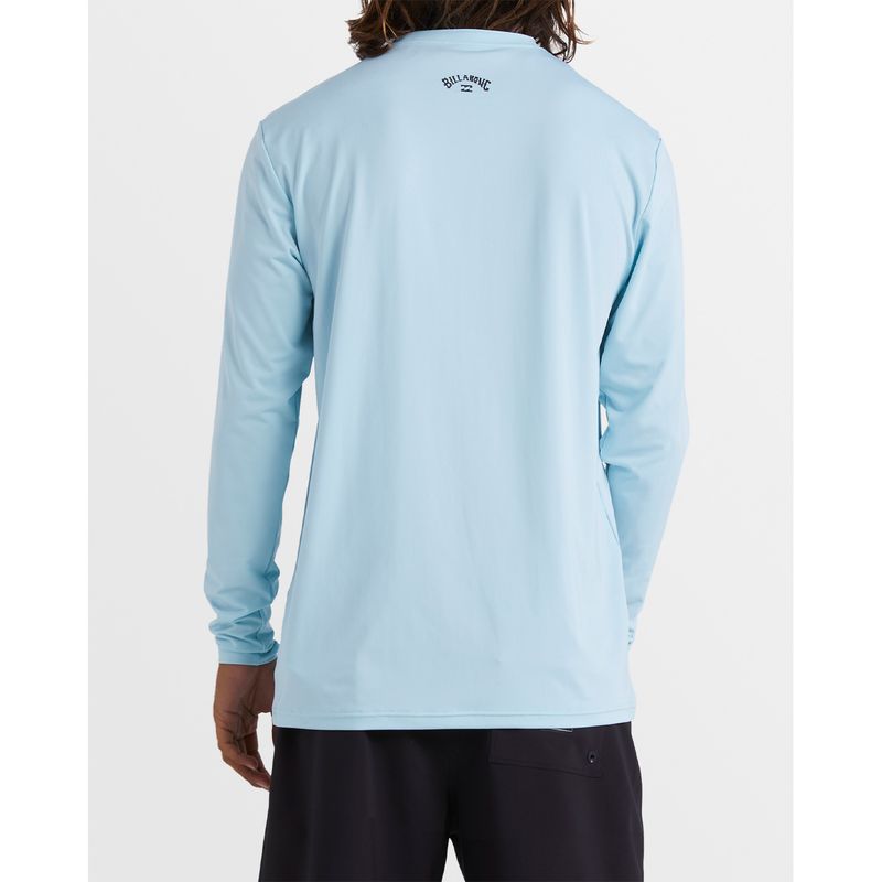 Lycra-Para-Hombre-Manga-Larga-All-Day-Wave-LF-Celeste-Billabong