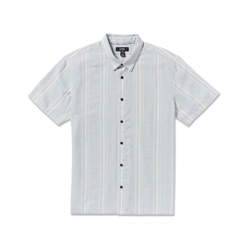 Camisa-Para-Hombre-Manga-Corta-Sunshines-Garage-SS-Azul-Billabong