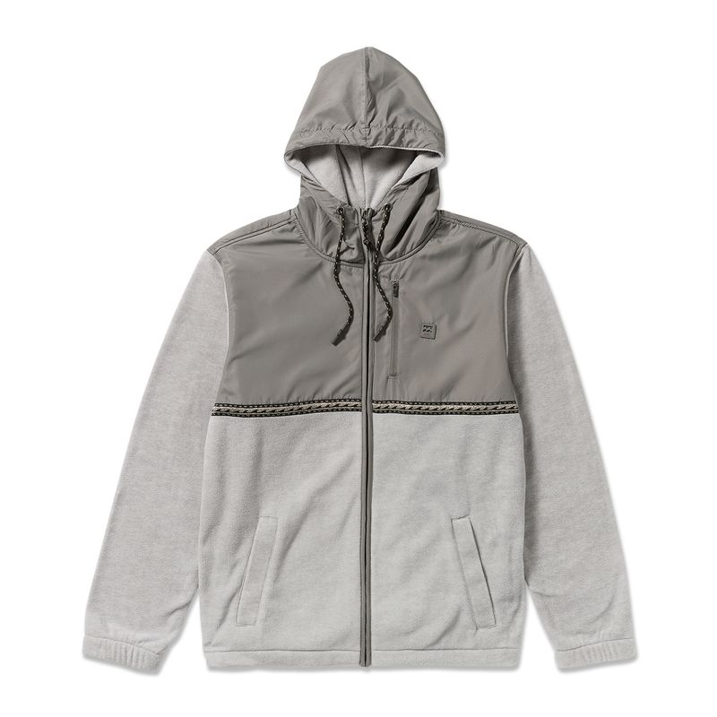 Polera-Para-Hombre-Boundary-Lite-Zip-Gris-Billabong