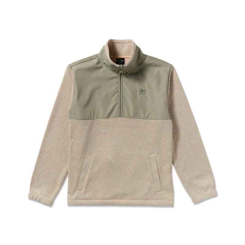 Polera-Para-Hombre-Boundary-Blocked-Mock-Beige-Billabong