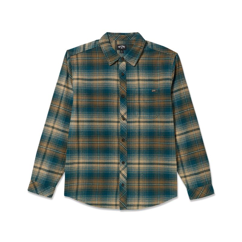 Camisa-Para-Hombre-Manga-Larga-Coastline-Flannel-Otter-Billabong