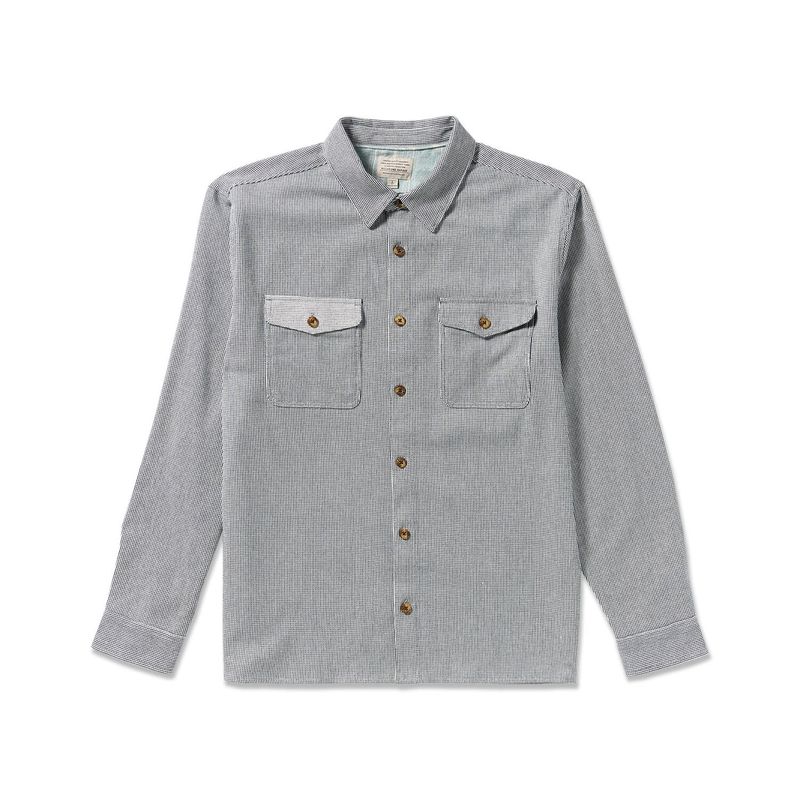 Camisa-Para-Hombre-Manga-Larga-Austin-Garage-Ls-Azul-Billabong