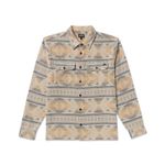 Camisa-Para-Hombre-Manga-Larga-Offshore-Jacquard-Flannel-Beige-Billabong