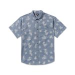 Camisa-Para-Hombre-Manga-Corta-Sundays-Mini-SS-Azul-Billabong