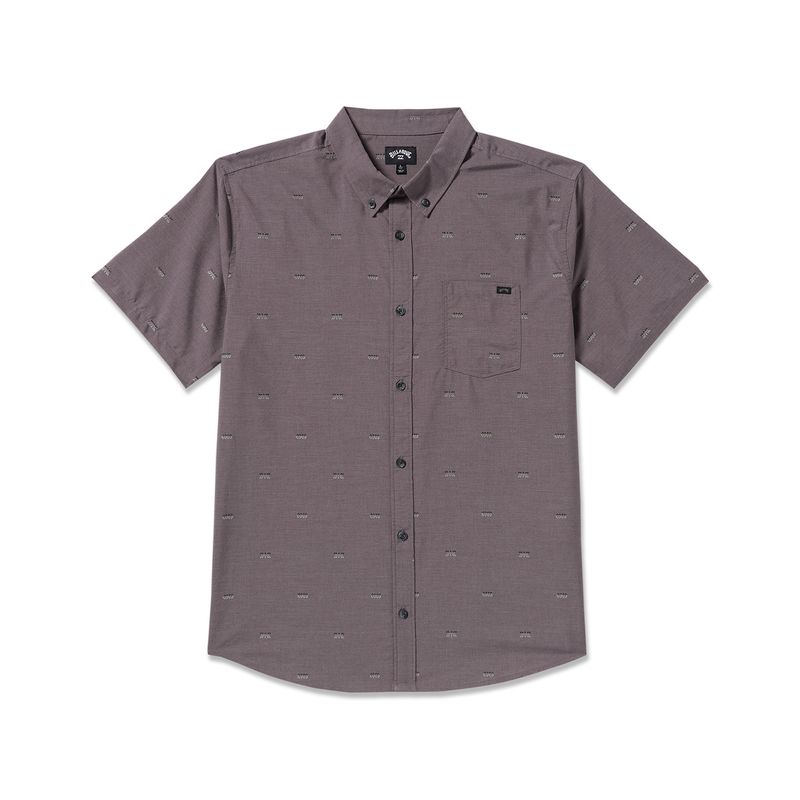 Camisa-Para-Hombre-Manga-Corta-All-Day-Jacquard-SS-Morado-Billabong