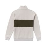 Polera-Para-Hombre-Bad-Dog-3-4-Mock-Beige-Billabong