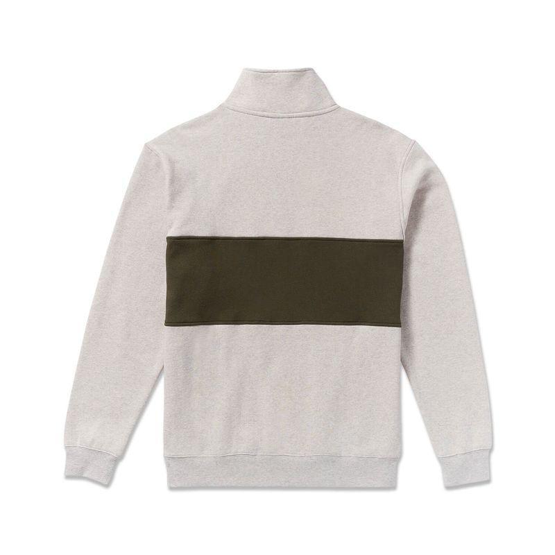 Polera-Para-Hombre-Bad-Dog-3-4-Mock-Beige-Billabong