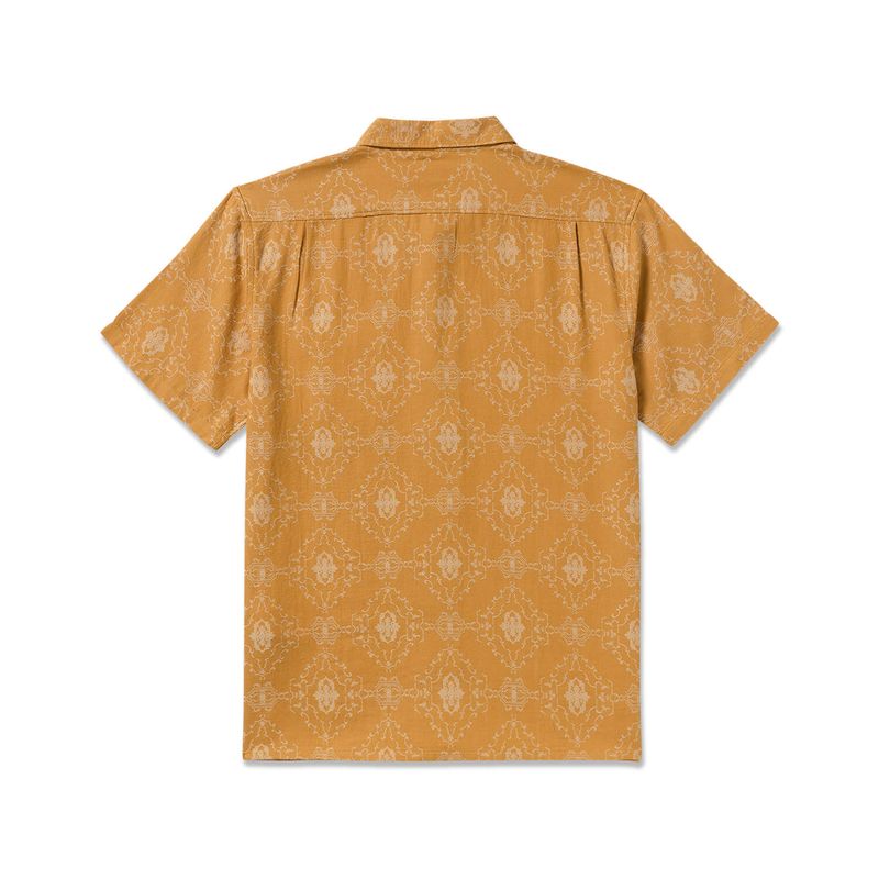 Camisa-Para-Hombre-Manga-Corta-Sundays-Jacquard-SS-Amarillo-Billabong