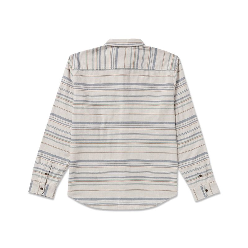 Camisa-Para-Hombre-Manga-Larga-Coastline-Flannel-Beige-Billabong