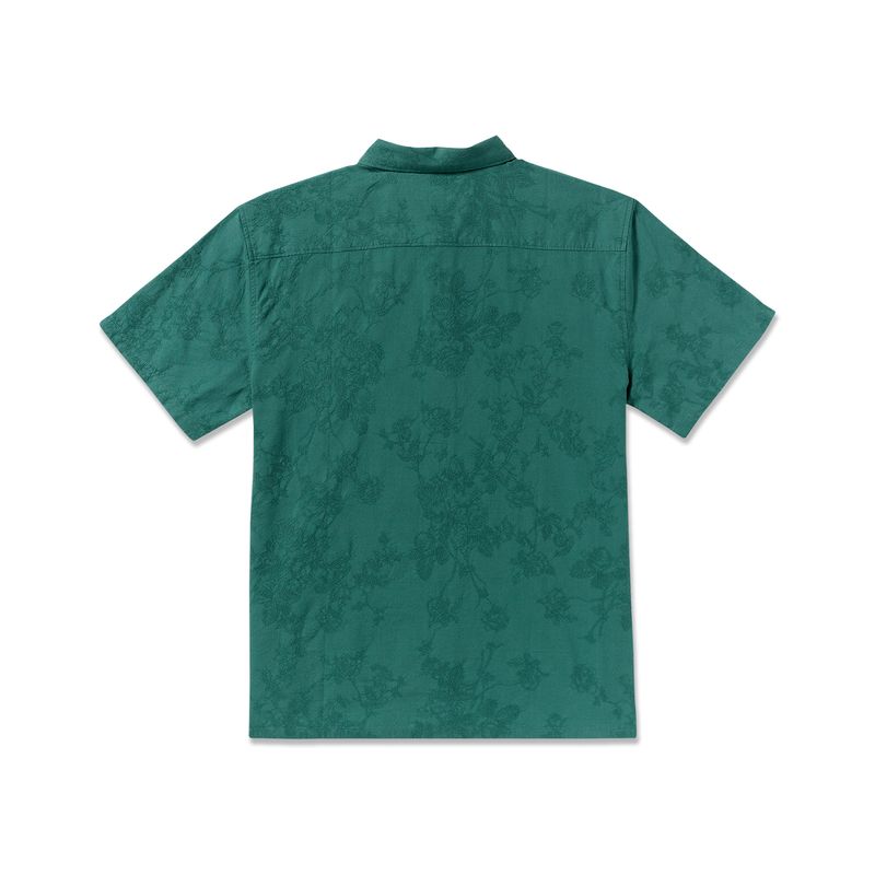 Camisa-Para-Hombre-Manga-Corta-Sunshines-Garage-SS-Verde-Billabong