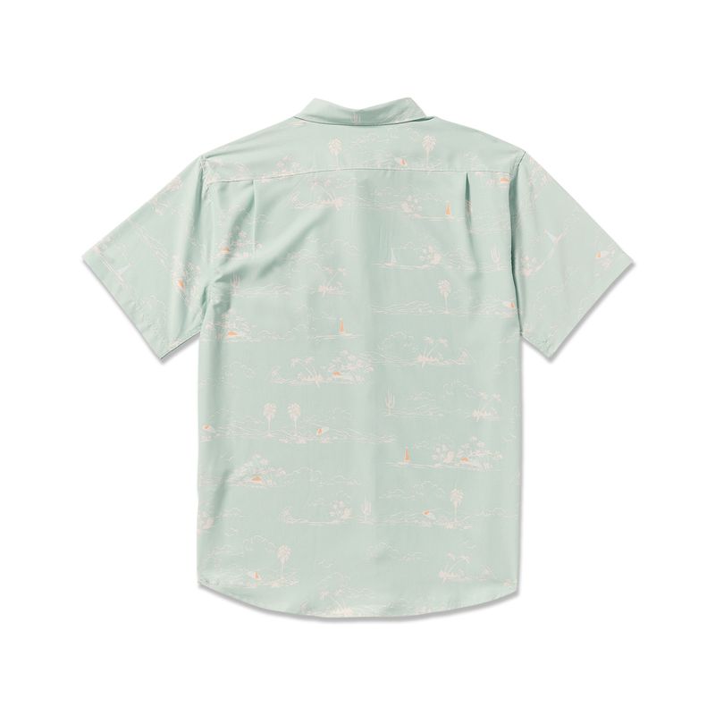 Camisa-Para-Hombre-Manga-Corta-Sundays-Lounge-SS-Verde-Billabong