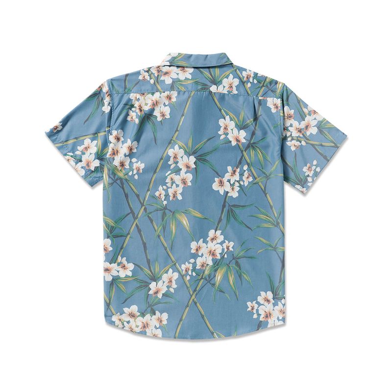 Camisa-Para-Hombre-Manga-Corta-Sundays-Lounge-SS-Azul-Billabong