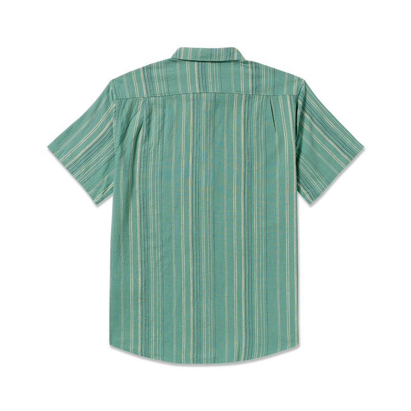 Camisa-Para-Hombre-Manga-Corta-All-Day-Stripe-SS-Verde-Billabong